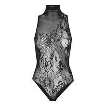 Load image into Gallery viewer, BENE lace bodysuit with turtleneck
